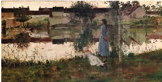 威廉·史托特 渡船夫 1881年 威廉·史托特 渡船夫 1881年