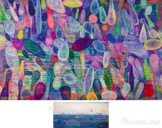 黄宇兴《气泡不会消减(时间也不会流向未来)》以118.75万港元成交