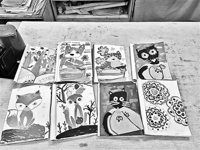 自闭症孩子的画作 点击进入下一页