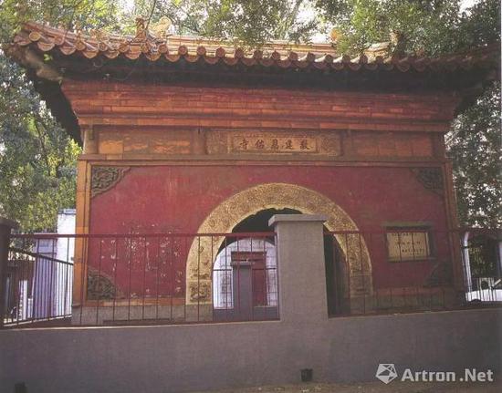 恩佑寺山门今貌