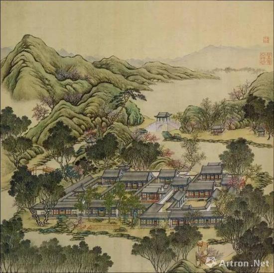 圆明园四十景之长春仙馆