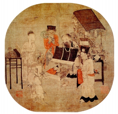 观画图 美国私人藏 观画图 美国私人藏