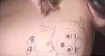 纹身师给纹成了刮刮乐4