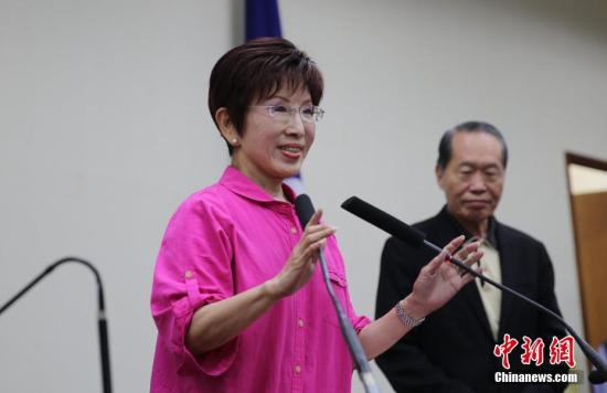 资料图：洪秀柱。 <a target='_blank' href='http://www.chinanews.com/'>中新社</a>记者 刘双双 摄