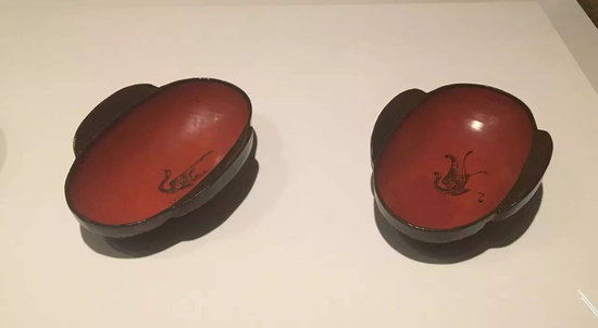 成都老官山汉墓 漆器木耳