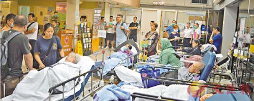 伊利沙伯医院。图片来源：香港《文汇报》。