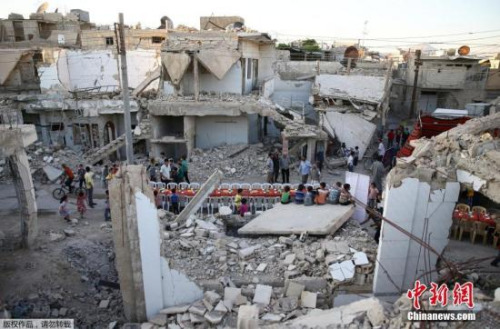 资料图:叙利亚战场 点击进入下一页