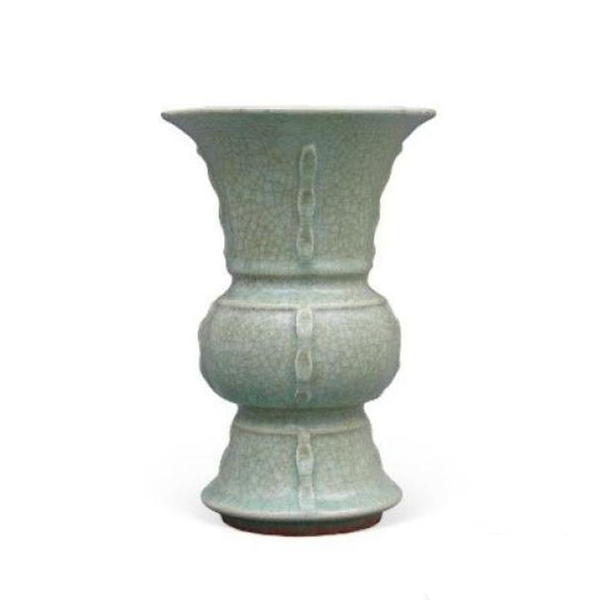 南宋龙泉冰裂紋出戟尊 南宋龙泉冰裂紋出戟尊