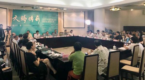 “文脉传薪——2017中国写意油画学派名家研究展”在中国美术馆开幕