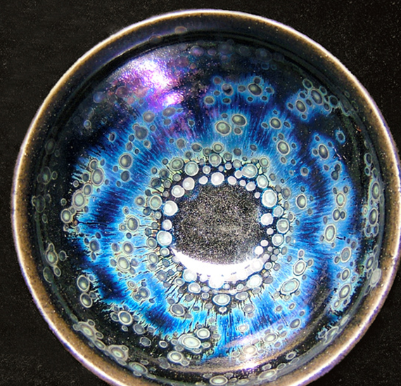 长江惣吉2006年复制的“曜变天目”