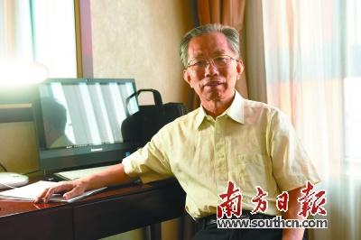 中国侨网中国工程院院士刘韵洁。南方日报记者 梁维春 摄
