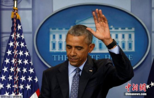 资料图:奥巴马 资料图:奥巴马