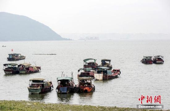 江西水文信息网6月28日10时监测数据显示，星子站水位达到18.34米，距离警戒水位19.00米仅差0.66米。傅建斌 摄