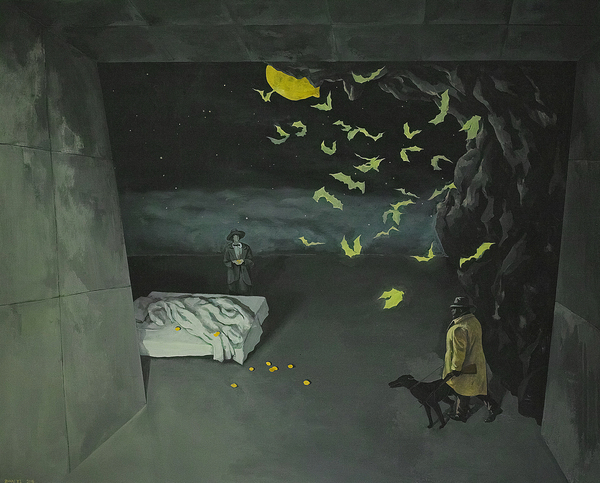 周毅 《追踪》尺寸：150X120cm 材质：布面油画 2016 (2)