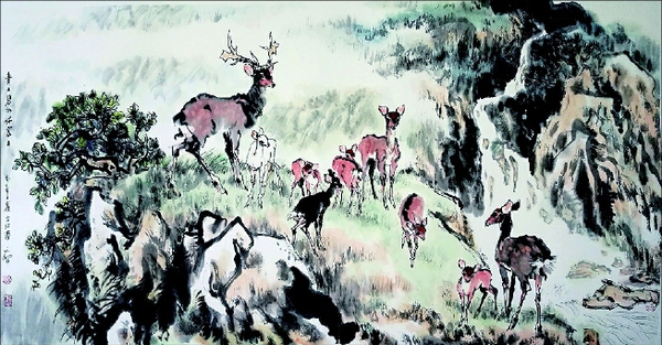 青山碧水好家山    全国政协委员  李延声  作     青山碧水好家山    全国政协委员  李延声  作