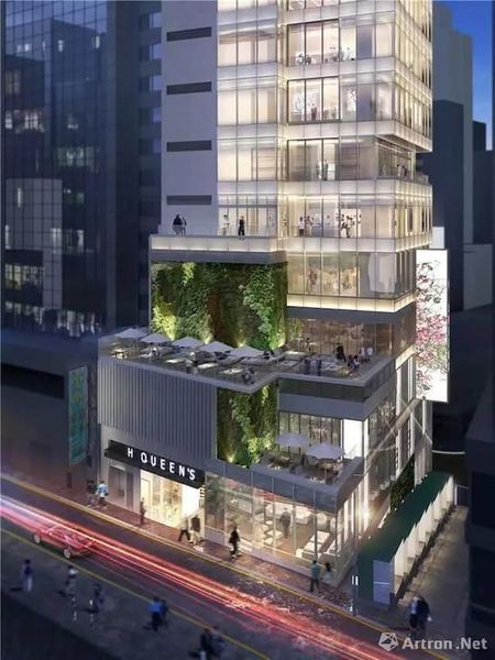 皇后大道中的 H Queen's 大厦专为画廊空间而打造，落成后将吸引诸多画廊进驻。