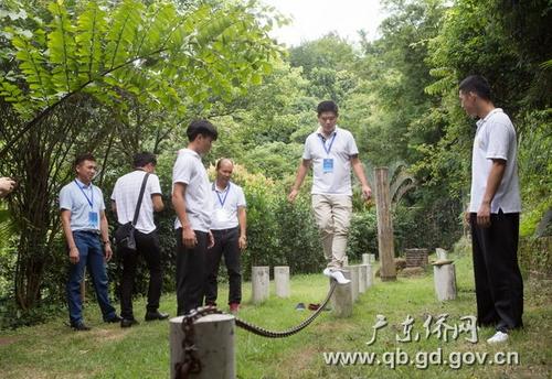 中国侨网参观禅武中心,体验禅武文化