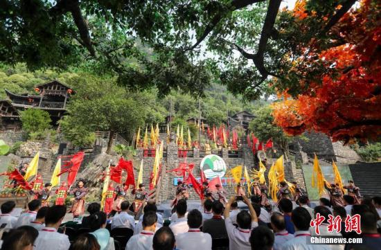 资料图：国际旅游节。 <a target='_blank' href='http://www.chinanews.com/'>中新社</a>记者 张畅 摄