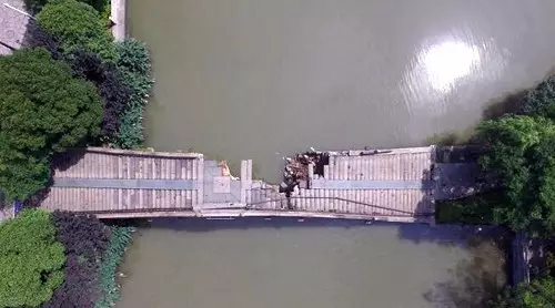 杭州百年古桥因暴雨坍塌 网友:心痛 承载太多记忆