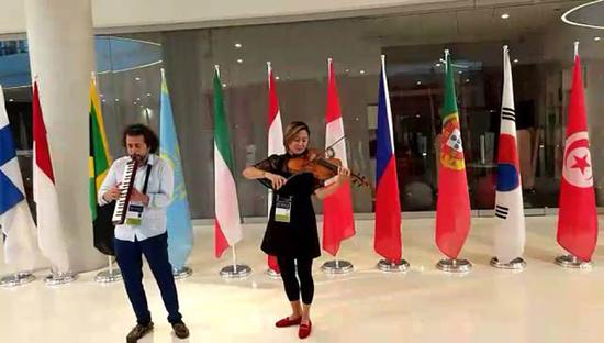 鼓浪屿申遗审议现场:只用了24分钟便获全票通过