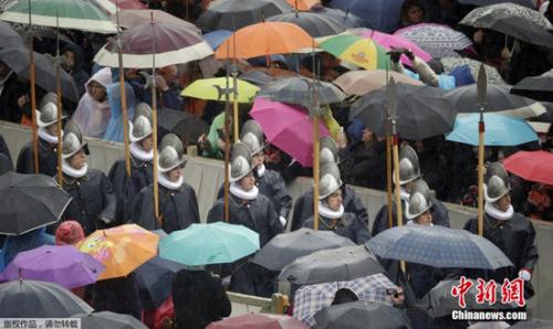 资料图片：梵蒂冈是世界人口最少的国家。