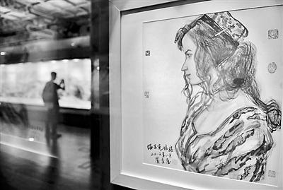 “一带一路笔墨传情”展览亮相故宫午门