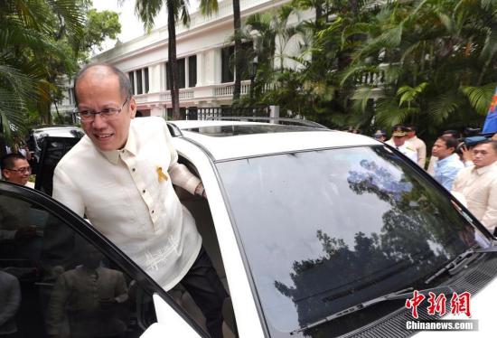 图为阿基诺。<a target='_blank' href='http://www.chinanews.com/'>中新社</a>记者 malacanang 摄