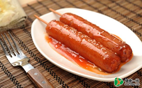 火腿肠淀粉含量越少等级越高