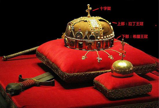 匈牙利权杖、圣冠、剑与宝球