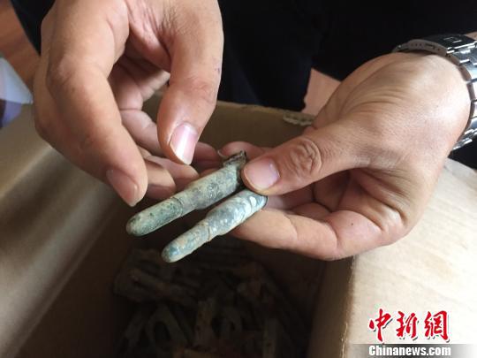 保存较为完好的子弹 抚宁区公安局供图 保存较为完好的子弹  抚宁区公安局供图