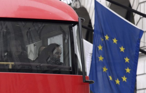 资料图:欧盟旗帜 资料图:欧盟旗帜