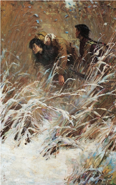 王德威 英雄的姐妹们 199×124cm 油画 1957年 王德威 英雄的姐妹们 199×124cm 油画 1957年