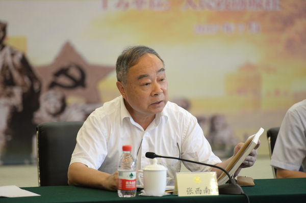 4全国政协委员、原第二炮兵政治部主任张西南