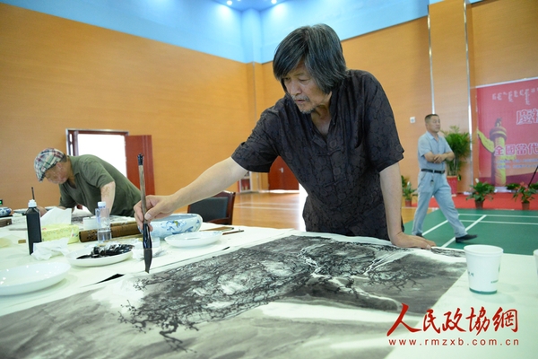 艺术家笔会交流活动现场3