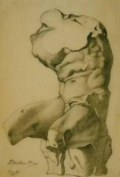 Study for a Torso ，1892