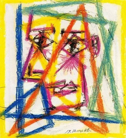 毕加索，Head，1942