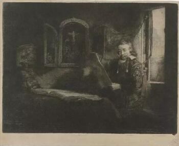 Rembrandt,《Abraham Francen医生肖像》，1655 –1659年中，阿姆斯特安国家博物院