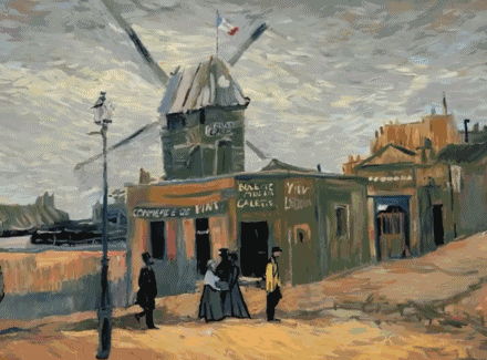 这个磨坊，则是《葛乐蒂的磨坊》。▼