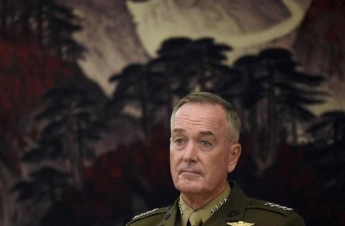 美国参谋长联席会议主席邓福德。（图片来源：美联社）