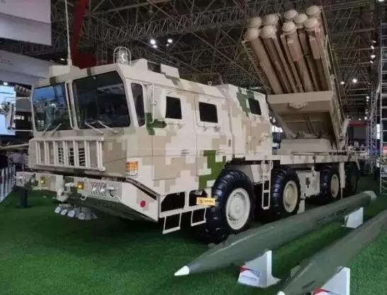 ▲AR-3型多管远程火箭炮系统