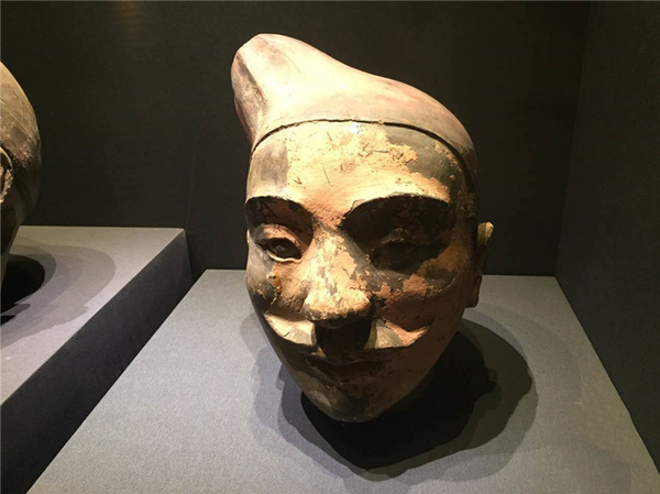 彩色兵马俑修复展出3 彩色兵马俑修复展出3