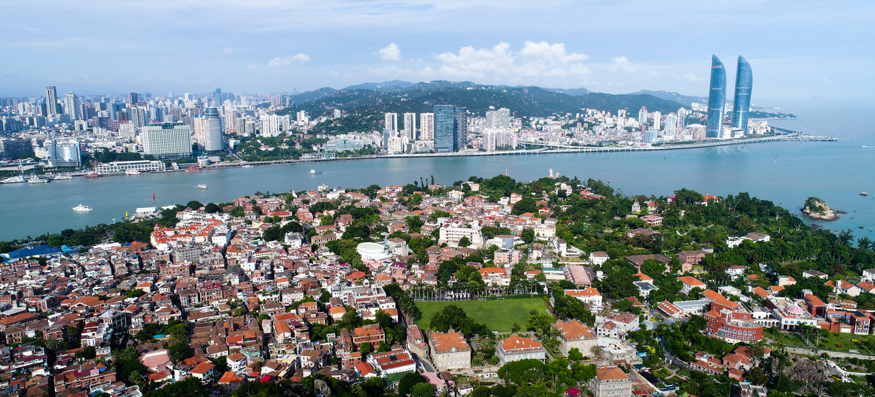 “天空之眼”瞰厦门