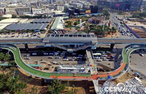 云顶路空中自行车快速道