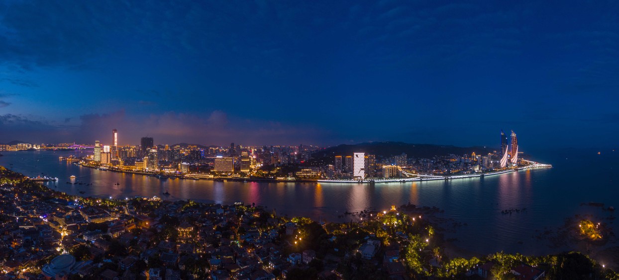      “天空之眼”瞰厦门