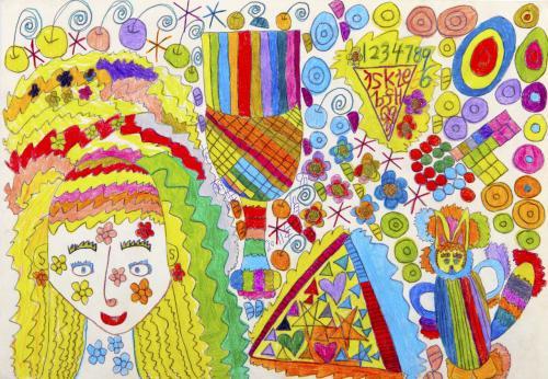 《让香蕉飞一会》 作者:隽昊 WABC无障碍艺途公益机构供图 《让香蕉飞一会》 作者:隽昊 WABC无障碍艺途公益机构供图