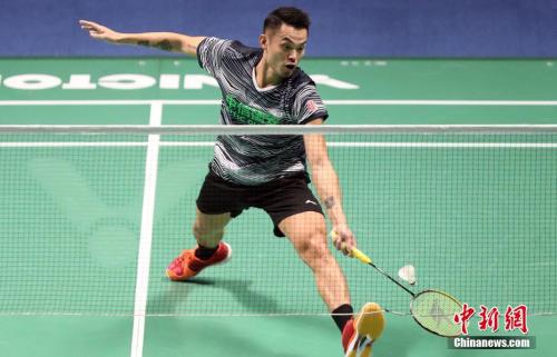 林丹领衔北京队获得天津全运会羽毛球男团冠军。<a target='_blank' href='http://www.chinanews.com/'>中新社</a>记者 张宇 摄