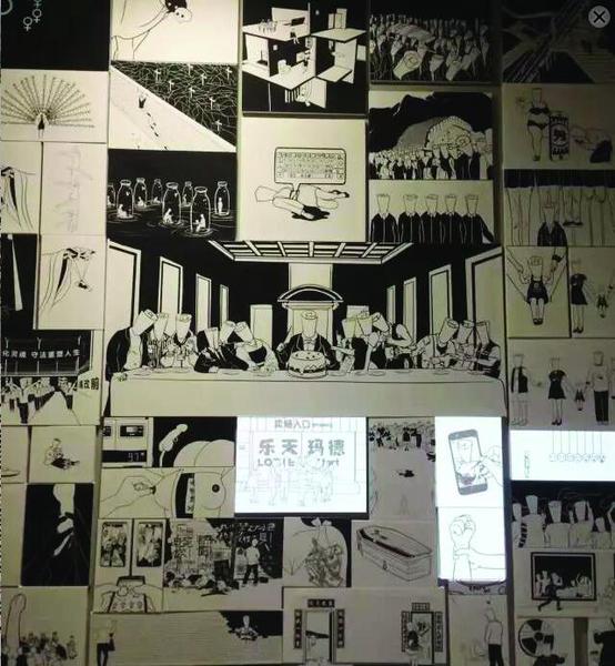 余安《乌合之众》系列作品 余安《乌合之众》系列作品