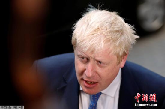 资料图:英国外交部长鲍里斯 点击进入下一页