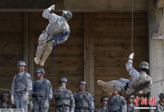 资料图:驻韩美军。