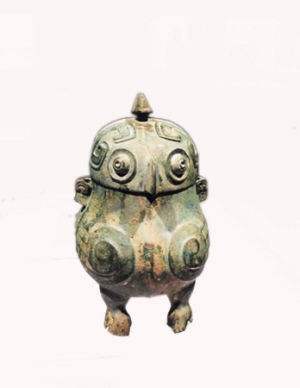 商代青铜器鸮卣